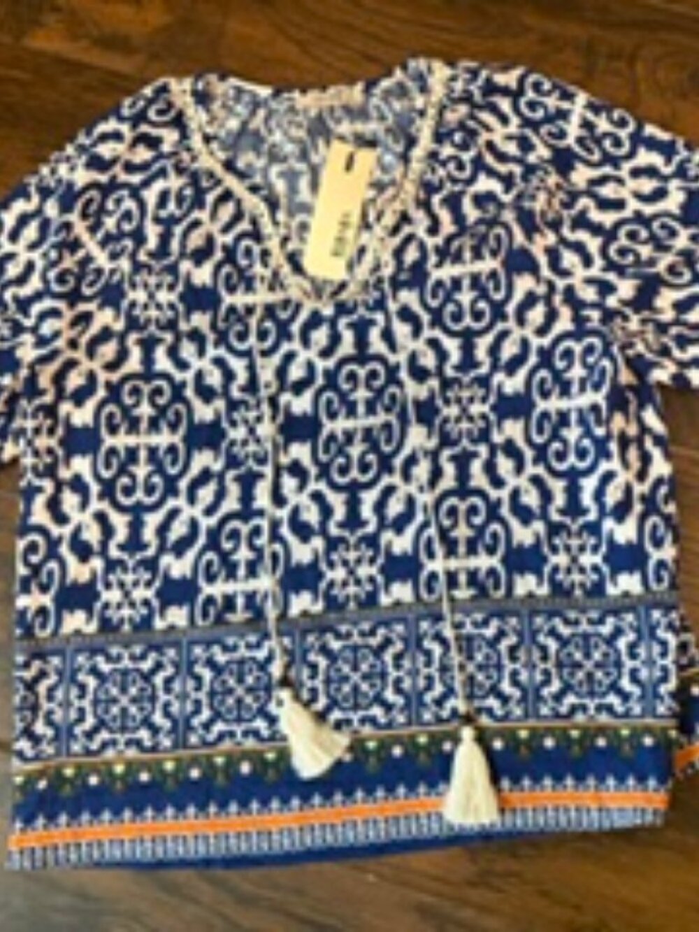 NWT Boho Tunic Blouse